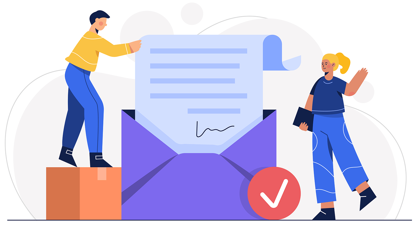 create professional email