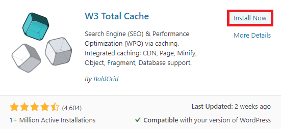 W3 Total cache 
